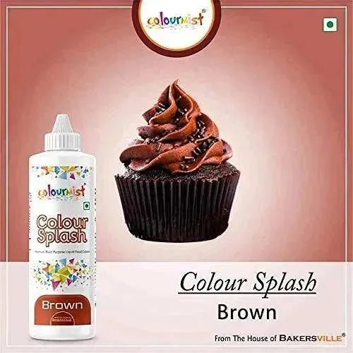 Colourmist Colour Splash (Brown),200gm - thebakingtools.com
